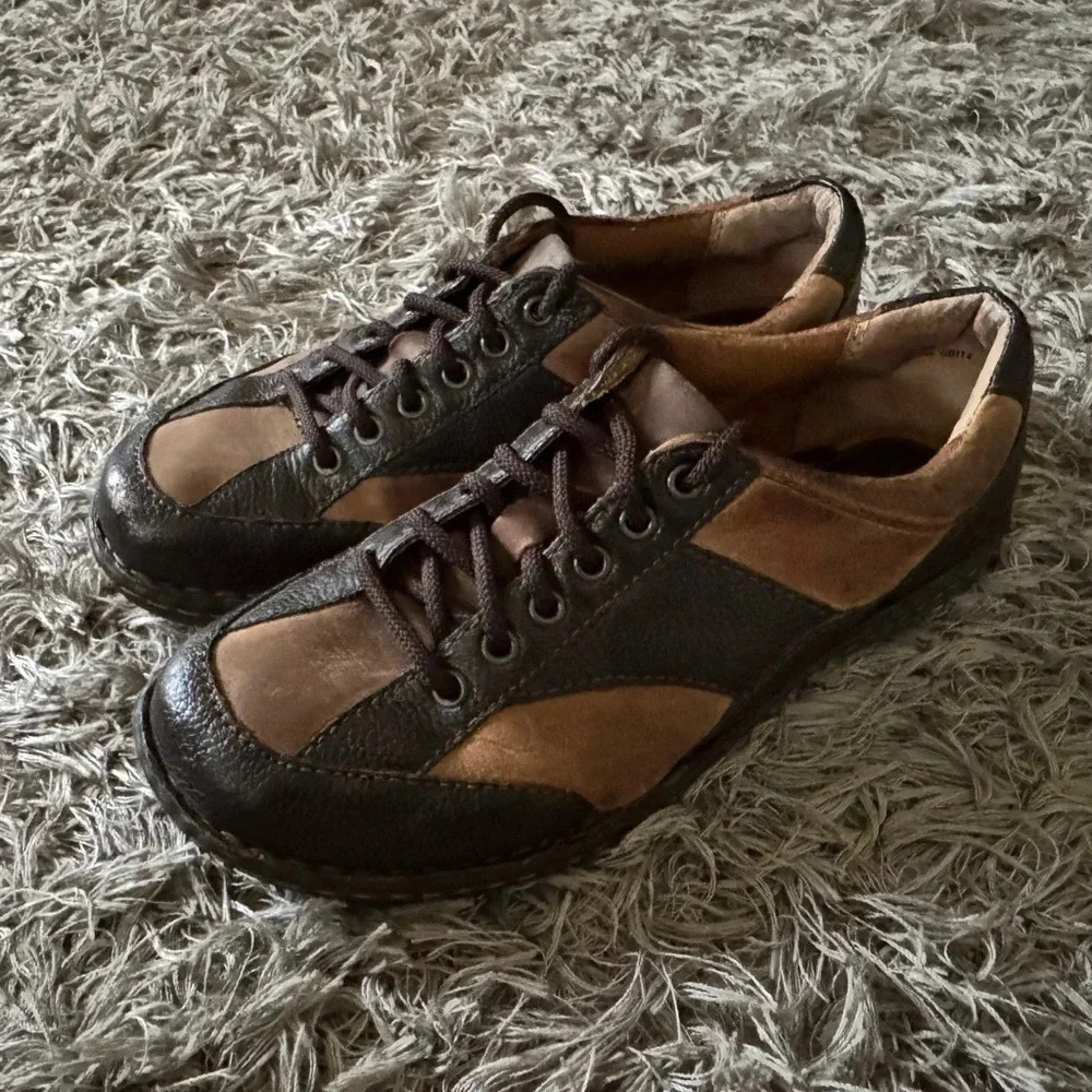 BOC Born Concept C47835 Women Brown Tan Oxford Shoes Size US 7.5